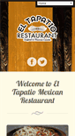 Mobile Screenshot of eltapatioidaho.com